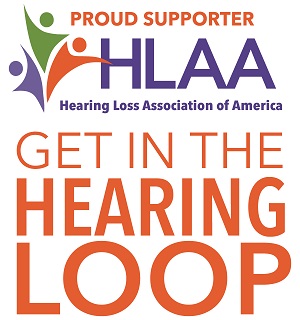 HLAA Get in the Loop Proud Supporter logo 4C
